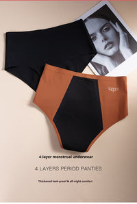 Seamless Period Panties With Side-leak Protection For Your Menstrual Cycle