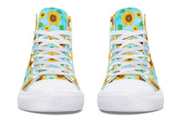 Printed Couple High-top Canvas Shoes