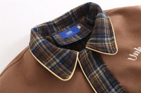 Retro Men's Casual Jacket Baseball Uniform