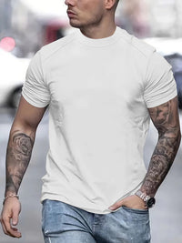 T-shirt Crew Neck Casual Trendy Tops
