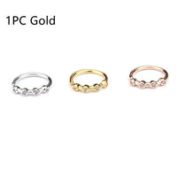 1 Pcs 0.8x8mm Nose Piercing Body Jewelry Part Nose Hoop Nost