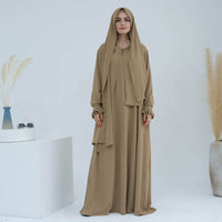 Middle East Dubai Turkey Headscarf Dress