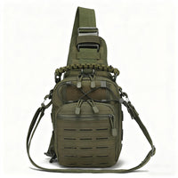 Camouflage Tactical Laser Chest Pack Portable Outdoor Cycling Bag