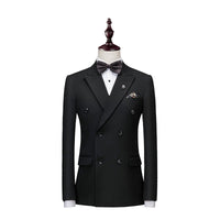 British Style Men's Solid Color Suit Men's