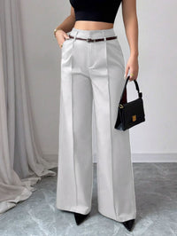 Versatile Summer Draping Slimming Wide-leg Suit Pants
