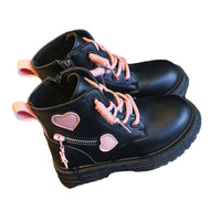 British Style Walking Show Boys' Short Boots With Cotton For Warmth