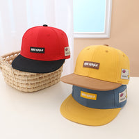 Children's English Hip Hop Colored Duck Tongue Hat