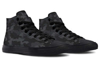 Fashion Printed Couple High Top Canvas Shoes