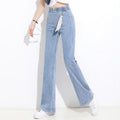 Thin Denim Wide-leg Thin Mopping  Casual Pants