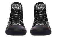 Printed Couple High-top Canvas Shoes