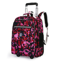 Ultra-light Back Pull Dual-purpose Trolley Backpack