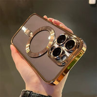 Electroplating Of Mobile Phone Case With Built-in Lens Film