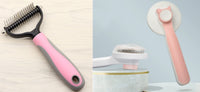 Pet Long-haired Dogknot Comb Double-sided Blade Dog