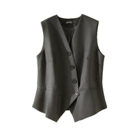 Versatile Chic Vest With A Designer Edgeperfect For Layering Inside Or Out