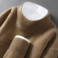 Men's Half-Neck Pullover Base Sweater