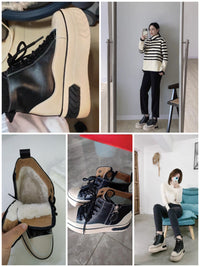 Casual High-top Shoes With An Inside Lift