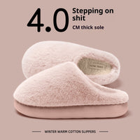 Non-slip Couple Winter Insulated Cotton-padded Shoes Men