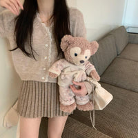 Autumn Short Sweater Women's Design Sense Lace Cardigan Coat