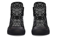 Printed Couple High-top Canvas Shoes