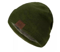 Casual Outdoor Windproof And Warm Fleece-Lined Knitted Earflap Hat