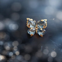 Crystal Butterfly Dual-use Original-design Corsagebrooch