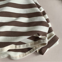 Children's Striped Casual Long Sleeve T-shirt