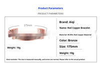 Simple And Stylish Purple Copper Bracelet For Women