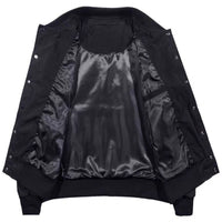Oversize Loose Embroidered Overalls Flight Jacket