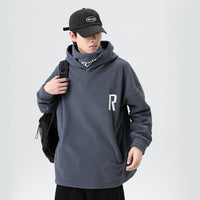 Rocker Fleece Sweater Turtleneck Hooded