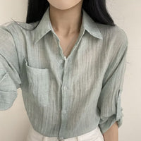 Women's Long-sleeved Sun-proof Lightweight Blouse