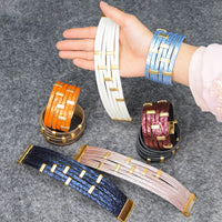 Multi-layer PU Leather Bracelet For Layered Styling