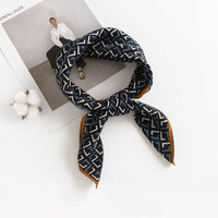 Printed 65cm Kerchief Scarf Shawl