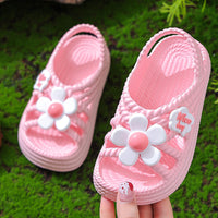 Girls' Sandals Summer New Fashion Princess Shoes Outdoor Non-slip