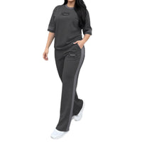 SpringSummer New Arrival Fashionable Trendy Multi-Color Casual Two-Piece Set With Short Sleeves
