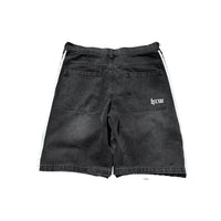 Embroidered Denim Shorts Men's High Street Fashion Casual All-matching