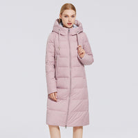 Windproof Zipped Stand Collar Cotton-padded Jacket