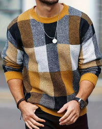 Faux Fur Men's Halloween New Autumn And Winter Loose Round Neck Pullover