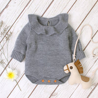Girls Knitted Bag Fart Romper