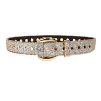 Female Personality Sequin Rhinestone Belt