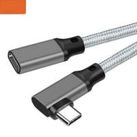 Elbow Type-c Male-to-female Transmission Computer Extension Cable