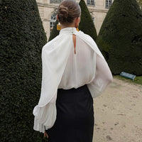 Womens Stylish Chic Turtleneck Shirt