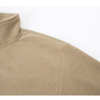Retro Vibe Simple Heavy Industry Fleece Pullover