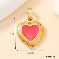 Single Pendant Fashion Stainless Steel Casting Ornament Drops Of Oil