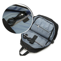 Anti-Theft USB Laptop Backpack With Shoulder Straps