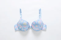 Summer Women's Underwear Striped Gather Bra