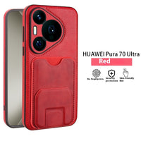Applicable To Pura70pro Phone Case Card Holder Bracket All-inclusive Business