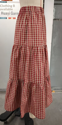 Designer A-line Sophisticated Autumn Women's Midi Skirt