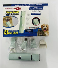 Pet Four-in-one Mute Rechargeable Lady Shaver