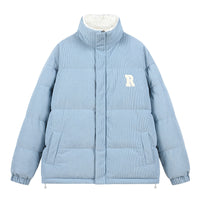 Cashmere Cotton-padded Coat Double-sided Wear Loose Lapel Warm Coat