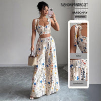 Women's Arrival Printed Camisole Set For Summer